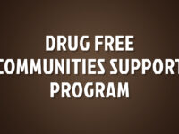 Drug Free Communities Support Program